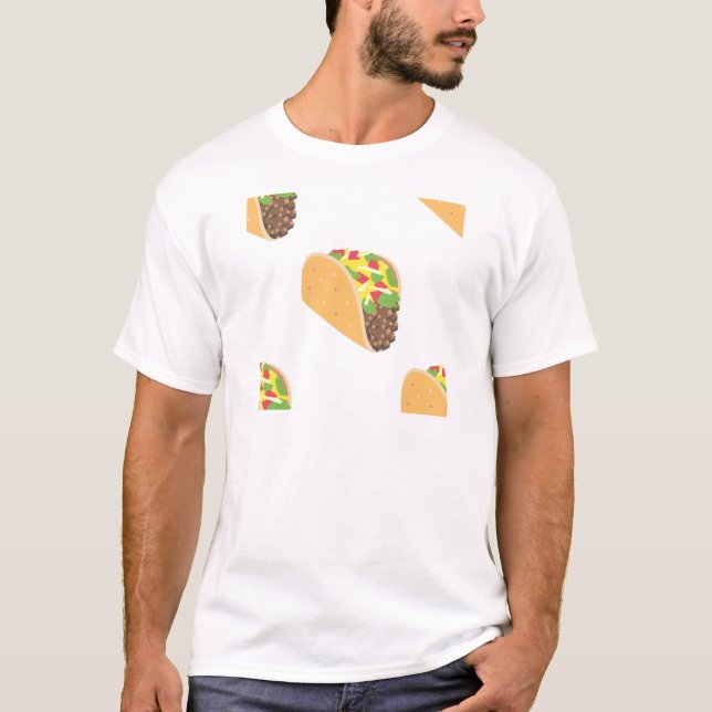 Camiseta emoji taco (Anverso)