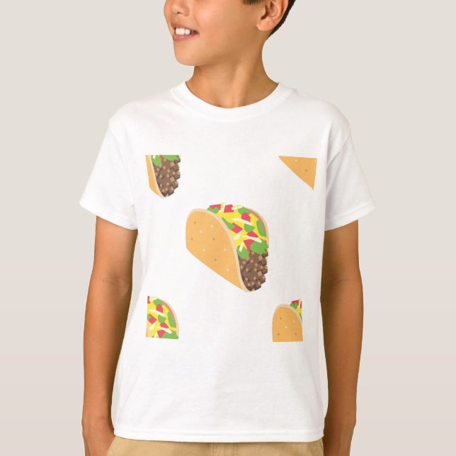 Camiseta emoji taco (Anverso)