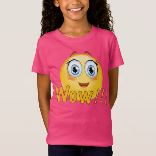 Camiseta ¡emoji Wow!
