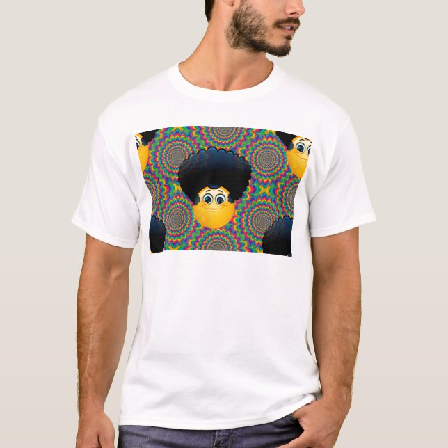 Camiseta emojis afro (Anverso)