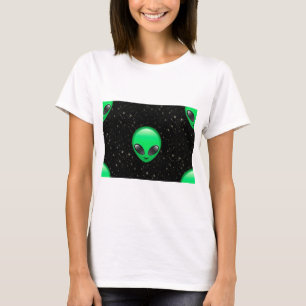 Camiseta emojis alienígenas
