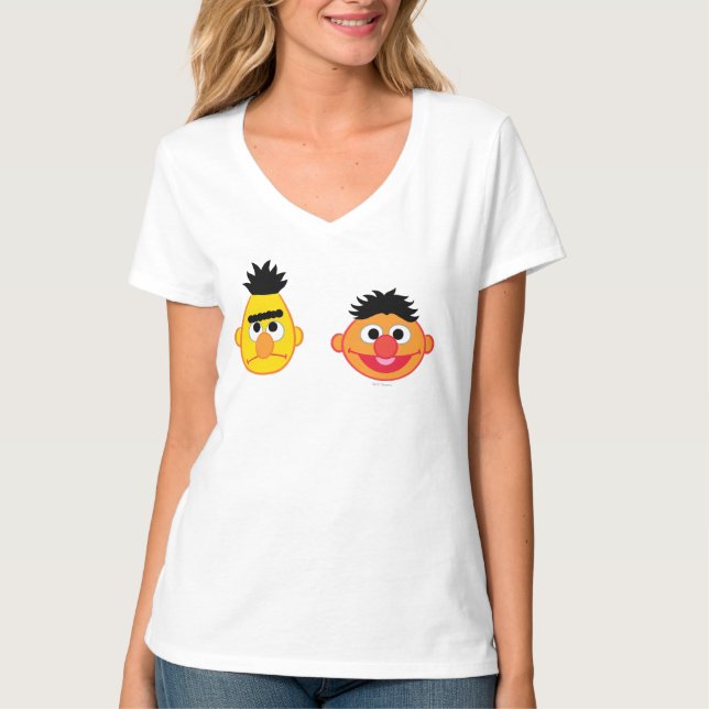 Camiseta Emojis de Bert y Ernie (Anverso)