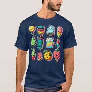 Camiseta Emojis de fruta