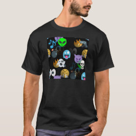 Camiseta emojis de halloween