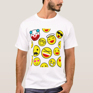 Camiseta emojis de payasos divertidos