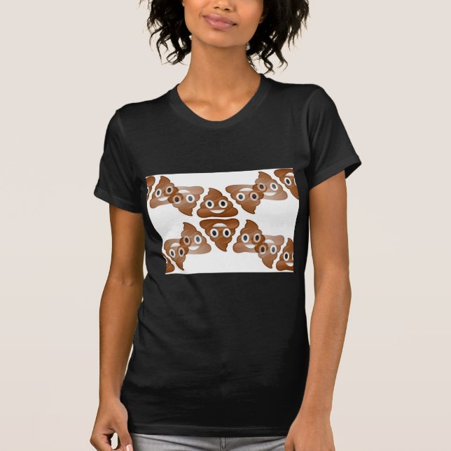 Camiseta emojis de poop (Anverso)