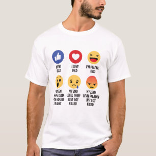Camiseta Emojis del D&D