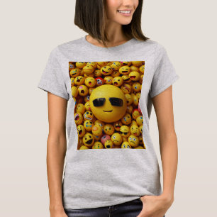 Camiseta Emojis faciales: cuando las expresiones expiran"
