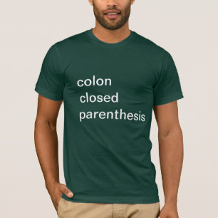 Camiseta Emoticon de la sonrisa