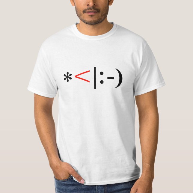 Camiseta Emoticon del duende del navidad (Anverso)