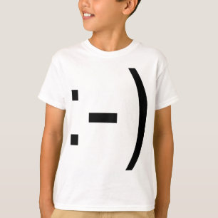 Camiseta ¡Emoticon feliz de la cara!