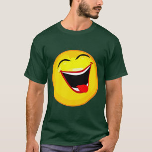 Camiseta Emoticon muy lindo y muy feliz / Emoji