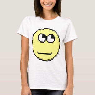 Camiseta Emoticon rodante de los ojos