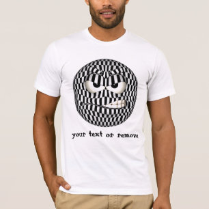 Camiseta Emoticono de Cara Enojada