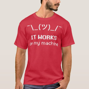 Camiseta Emoticono De Tee ASCII De Alquiler Que Funciona En
