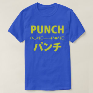 Camiseta Emoticonos de punch japonés