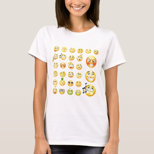 Camiseta Emoticons (Anverso)