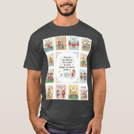 Camiseta Emotion Carvings: Doodle Art Que Cuenta Historias