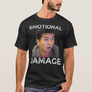 Camiseta Emotional Damage, The Asian Guy, Humor 
