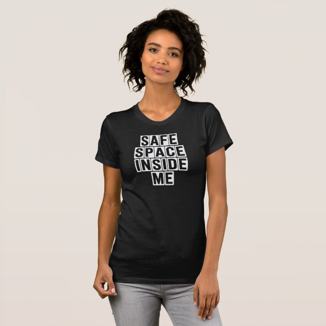 Camiseta Emotional Self-Care & Safe Space  (Anverso completo)