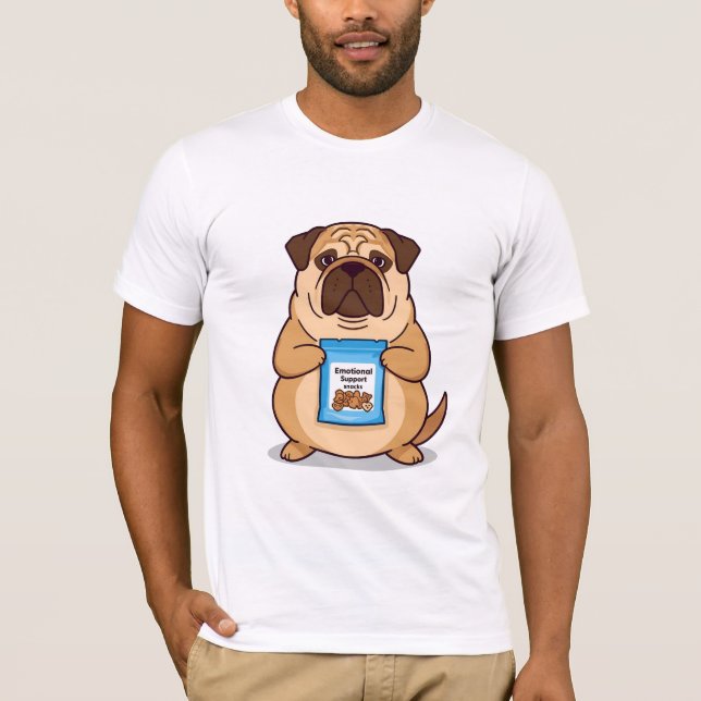 Camiseta Emotional Support Snack Dealer (Anverso)
