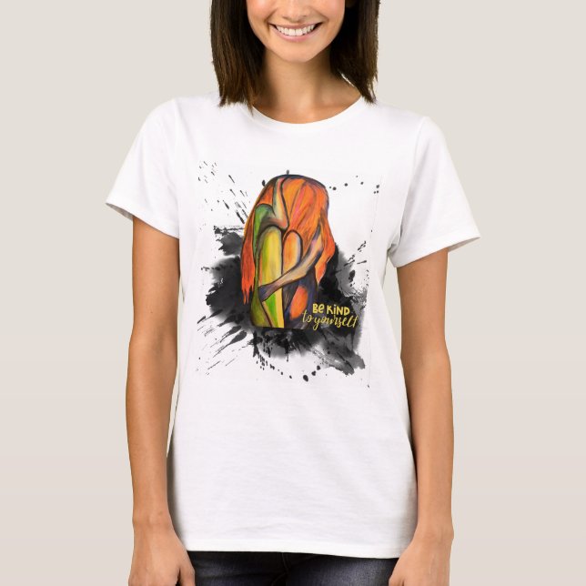 Camiseta Emotionales Be Kind Yourself Design (Anverso)