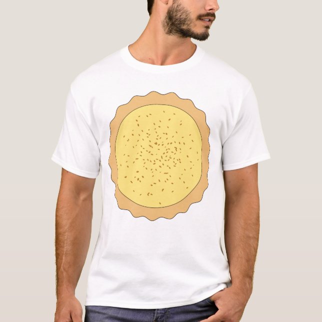Camiseta Empanada de la tarta de las natillas (Anverso)
