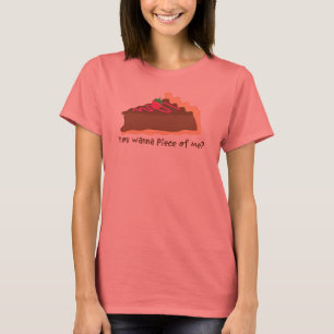 Camiseta ¿empanada del chocolate - usted quiere juntar las