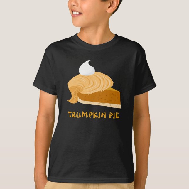 Camiseta Empanada divertida de Donald Trump Trumpkin (Anverso)