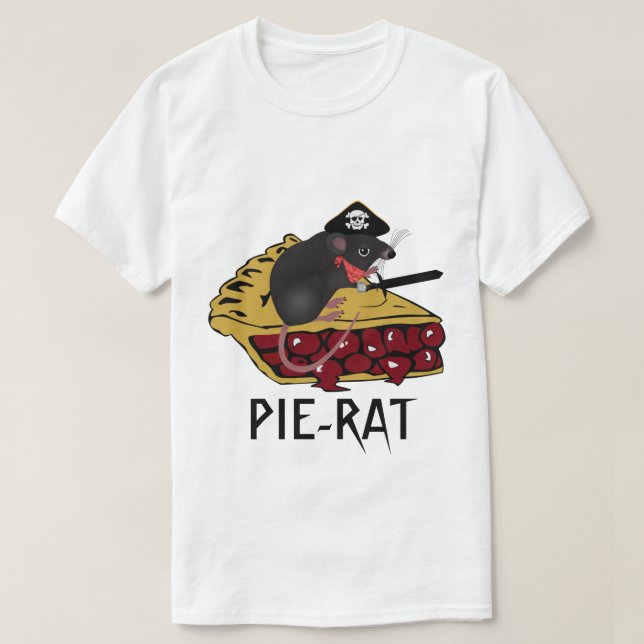 Camiseta Empanada-Rata de la cereza (Diseño del anverso)