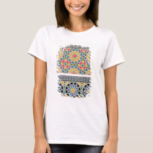 Camiseta Emparede las tejas del mihrab de la mezquita de