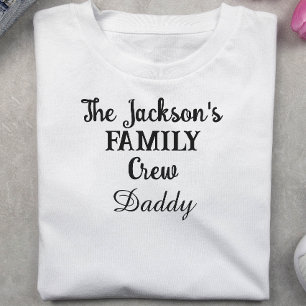 Camiseta Emparejamiento familiar personalizado, reunión fam