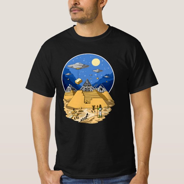 Camiseta empate de anunnaki (Anverso)