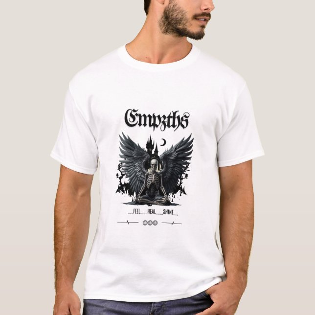 Camiseta Empath Feel_Heal_Shine T-shirt (Anverso)