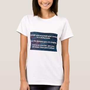Camiseta Empath Warrior Positive Citation Animation