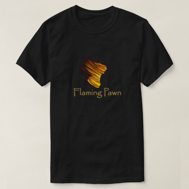 Camiseta Empeño llameante (Diseño del anverso)