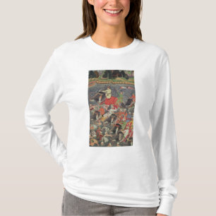 Camiseta Emperador Akbar que cruza el río el Ganges