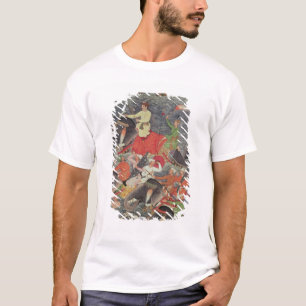 Camiseta Emperador Akbar que cruza el río el Ganges