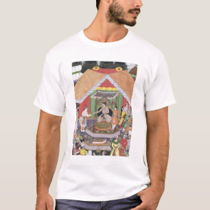 Camiseta Emperador Akbar (r.1556-1605) entretenido por su