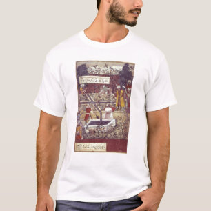 Camiseta Emperador Babur y su plan del arquitecto