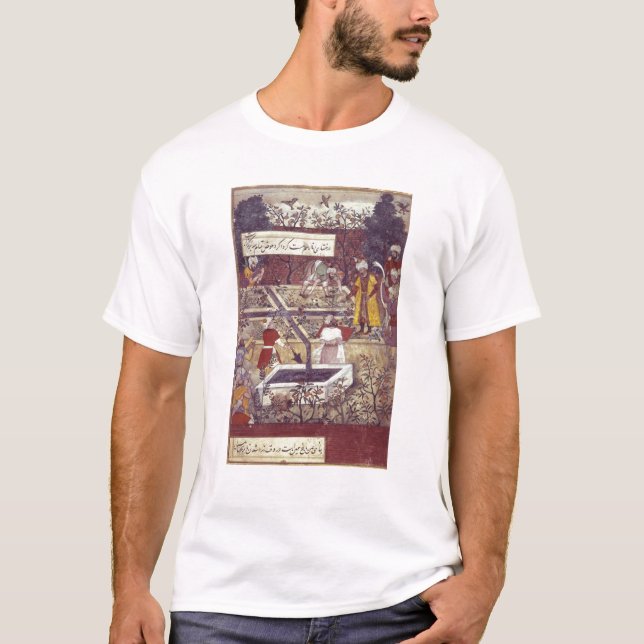 Camiseta Emperador Babur y su plan del arquitecto (Anverso)