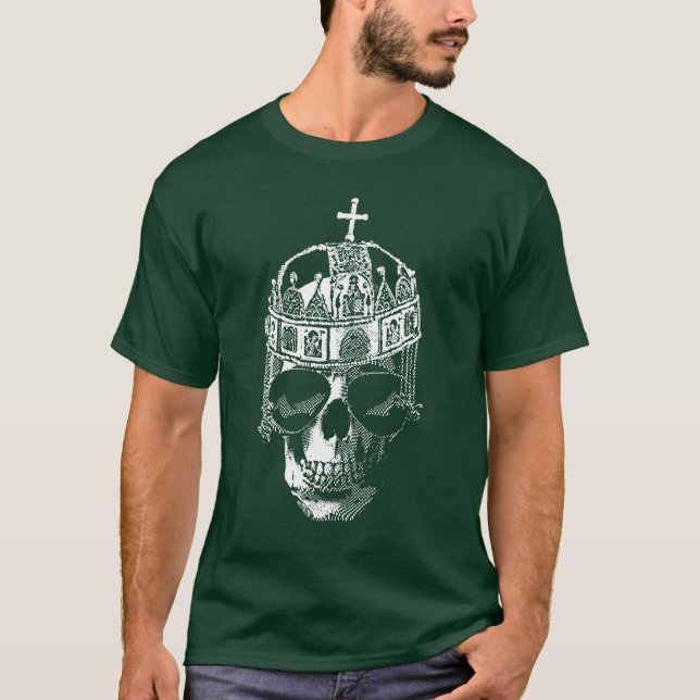 Camiseta Emperador bizantino muerto con las gafas de sol (Anverso)
