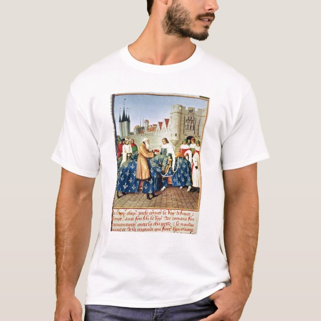 Camiseta Emperador de recepción Charles de Charles V IV (Anverso)