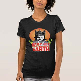 Camiseta Emperador del jet del bebé primer de la tierra