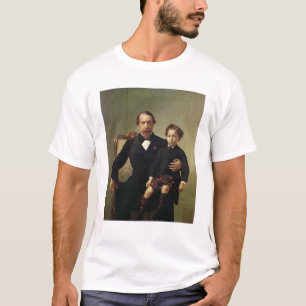Camiseta Emperador Louis-Napoleon Bonaparte y su hijo