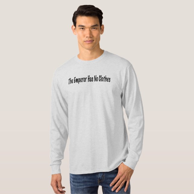 Camiseta Emperador No Tiene Ropa (Anverso completo)