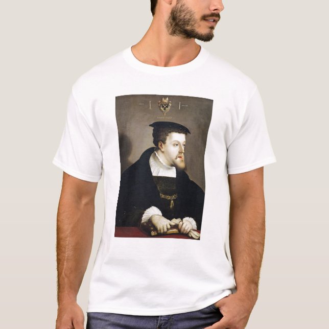 Camiseta Emperador romano santo de Charles V (Anverso)
