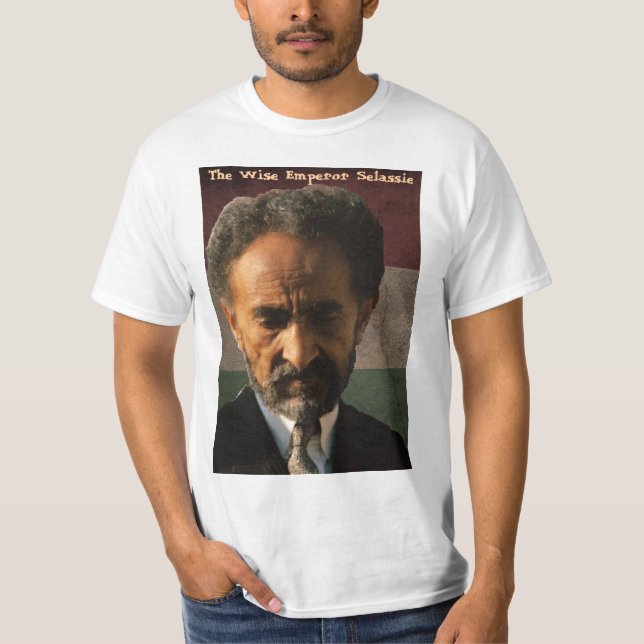 Camiseta Emperador Selassie (Anverso)