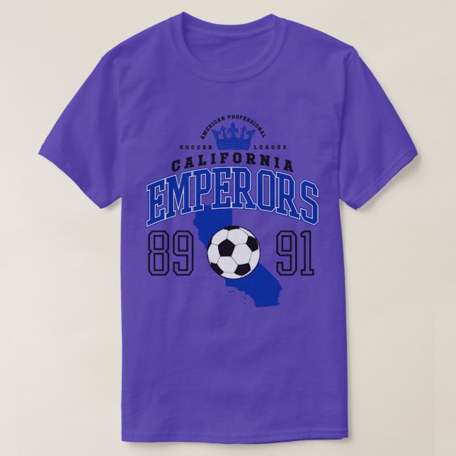 Camiseta Emperadores de California (Diseño del anverso)
