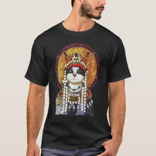 Camiseta Emperatriz bizantina Eirene El gato del Imperio B